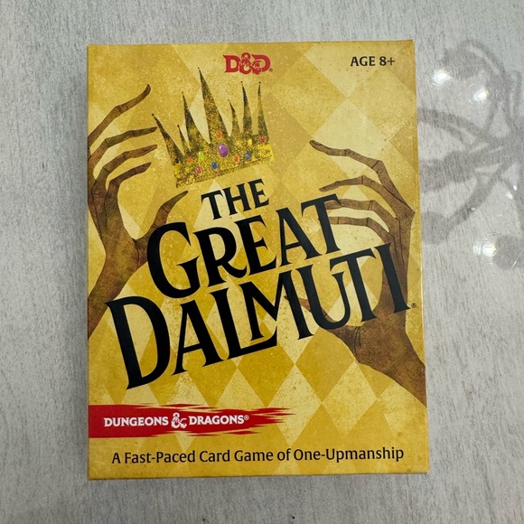 NWOT The Great Dalmuti Card Game D&D Edition - Picture 1 of 6